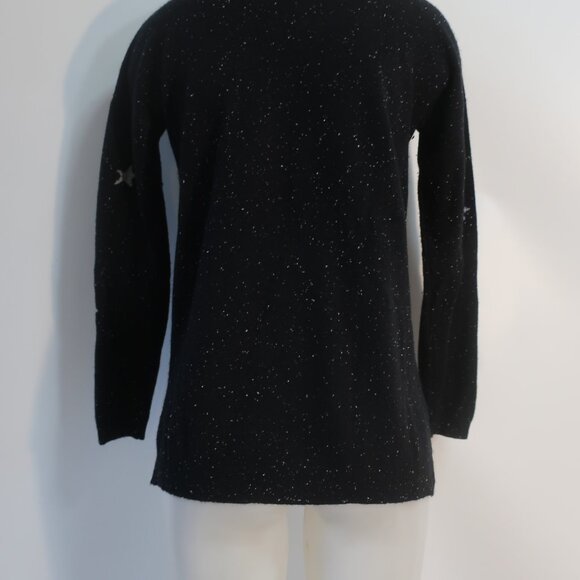 Womens Project Black, Silver Stars Sweater S - Picture 6 of 8